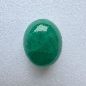 8.25 Carat/ 9.15 Ratti Natural Zambian Cabochon Emerald/ Panna Gemstone