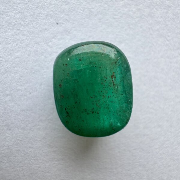 5.95 Carat/ 6.60 Ratti Natural Zambian Cabochon Emerald/ Panna Gemstone