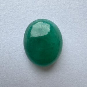 10.44 Carat/ 11.58 Ratti Natural Zambian Cabochon Emerald/ Panna Gemstone