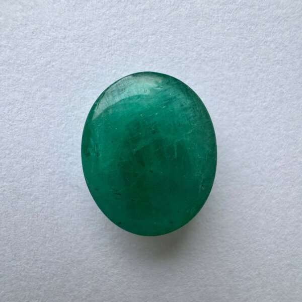 10.44 Carat/ 11.58 Ratti Natural Zambian Cabochon Emerald/ Panna Gemstone