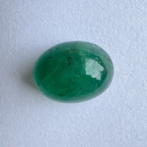 15.37 Carat/ 17.06 Ratti Natural Zambian Cabochon Emerald/ Panna Gemstone