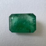 7.58 Carat/ 8.41 Ratti Natural Zambian Emerald/ Panna Gemstone