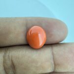 4.21 Carat/ 4.67 Ratti Natural Japanese Coral/ Moonga Gemstone