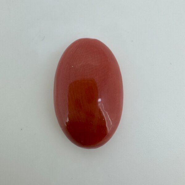 12.02 Carat/ 13.34 Ratti Natural Japanese Coral/ Moonga Gemstone