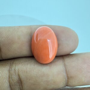 9.33 Carat/ 10.35 Ratti Natural Japanese Coral/ Moonga Gemstone