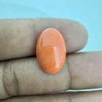 8.01 Carat/ 8.89 Ratti Natural Japanese Coral/ Moonga Gemstone