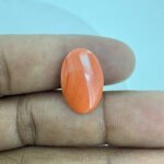 8.01 Carat/ 8.89 Ratti Natural Japanese Coral/ Moonga Gemstone