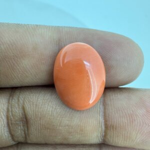 9.13 Carat/ 10.13 Ratti Natural Japanese Coral/ Moonga Gemstone