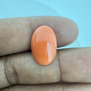 6.97 Carat/ 7.73 Ratti Natural Japanese Coral/ Moonga Gemstone
