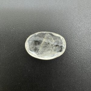 5.33 Carat/ 5.91 Ratti Natural White Sapphire/ Safed Pukhraj Gemstone