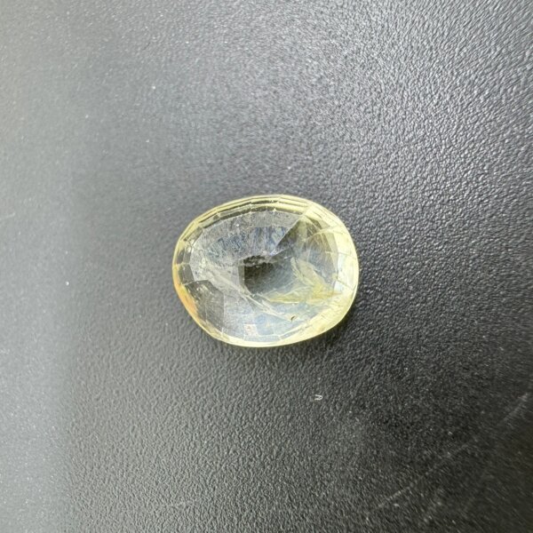 5.34 Carat/ 5.92 Ratti Natural Yellow Sapphire/ Pukhraj Gemstone