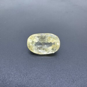 5.99 Carat/ 6.64 Ratti Natural Yellow Sapphire/ Pukhraj Gemstone