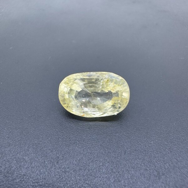 5.99 Carat/ 6.64 Ratti Natural Yellow Sapphire/ Pukhraj Gemstone