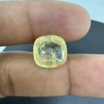 6.80 Carat/ 7.54 Ratti Natural Yellow Sapphire/ Pukhraj Gemstone