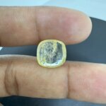 6.80 Carat/ 7.54 Ratti Natural Yellow Sapphire/ Pukhraj Gemstone