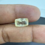 4.20 Carat/ 4.66 Ratti Natural Yellow Sapphire/ Pukhraj Gemstone