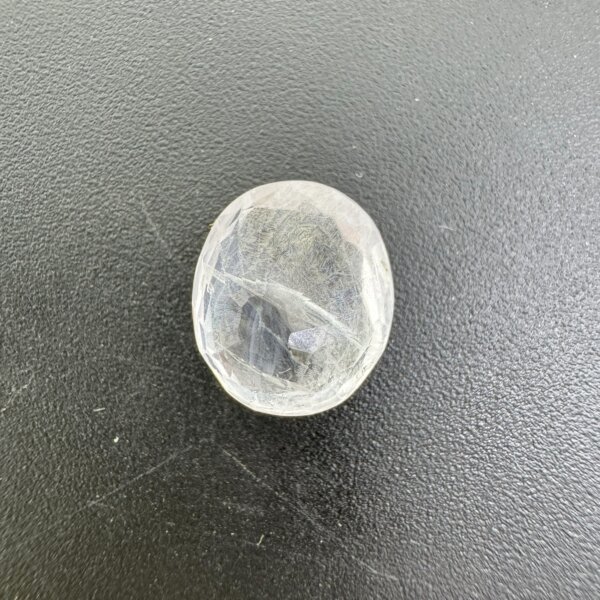 4.61 Carat/ 5.11 Ratti Natural White Sapphire/ Safed Pukhraj Gemstone