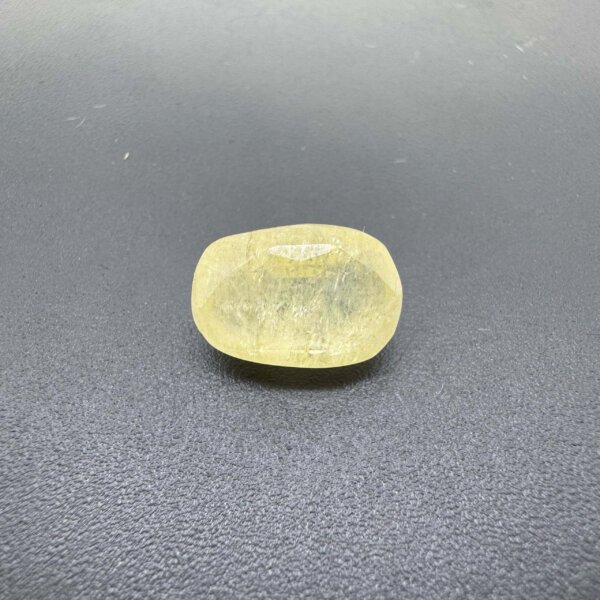 5.38 Carat/ 5.97 Ratti Natural Yellow Sapphire/ Pukhraj Gemstone