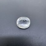 5.69 Carat/ 6.31 Ratti Natural White Sapphire/ Safed Pukhraj Gemstone