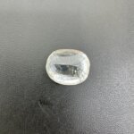 5.69 Carat/ 6.31 Ratti Natural White Sapphire/ Safed Pukhraj Gemstone