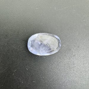 6.36 Carat/ 7.05 Ratti Natural Blue Sapphire/ Neelam Gemstone