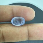 6.36 Carat/ 7.05 Ratti Natural Blue Sapphire/ Neelam Gemstone