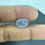 6.36 Carat/ 7.05 Ratti Natural Blue Sapphire/ Neelam Gemstone