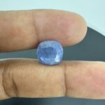 6.20 Carat/ 6.88 Ratti Natural Blue Sapphire/ Neelam Gemstone