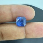 4.95 Carat/ 5.49 Ratti Natural Blue Sapphire/ Neelam Gemstone
