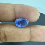 5.72 Carat/ 6.34 Ratti Natural Blue Sapphire/ Neelam Gemstone