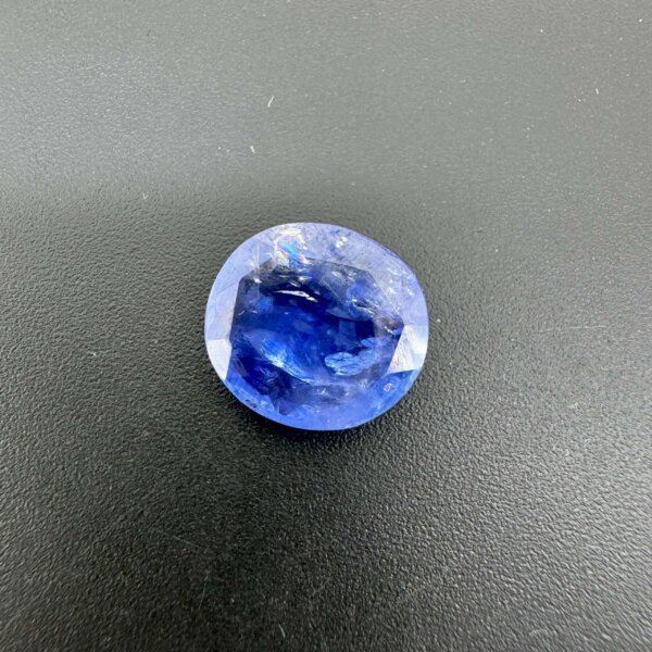 5.03 Carat/ 5.58 Ratti Natural Blue Sapphire/ Neelam Gemstone
