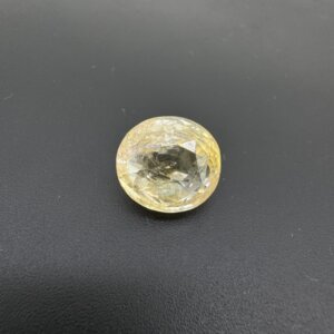 8.62 Carat/ 9.56 Ratti Natural Yellow Sapphire/ Pukhraj Gemstone