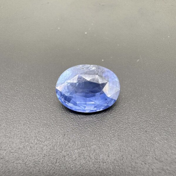 6.71 Carat/ 7.44 Ratti Natural Blue Sapphire/ Neelam Gemstone