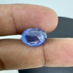 6.71 Carat/ 7.44 Ratti Natural Blue Sapphire/ Neelam Gemstone