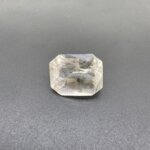6.12 Carat/ 6.79 Ratti Natural White Sapphire/ Safed Pukhraj Gemstone