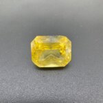 8.02 Carat/ 8.90 Ratti Natural Yellow Sapphire/ Pukhraj Gemstone