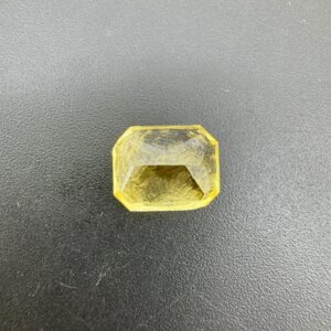 8.02 Carat/ 8.90 Ratti Natural Yellow Sapphire/ Pukhraj Gemstone