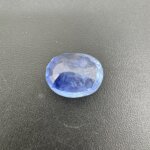 5.52 Carat/ 6.12 Ratti Natural Blue Sapphire/ Neelam Gemstone