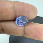 5.52 Carat/ 6.12 Ratti Natural Blue Sapphire/ Neelam Gemstone