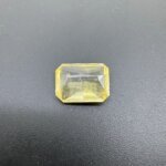 5.93 Carat/ 6.58 Ratti Natural Yellow Sapphire/ Pukhraj Gemstone