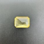 5.93 Carat/ 6.58 Ratti Natural Yellow Sapphire/ Pukhraj Gemstone