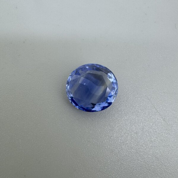 7.40 Carat/ 8.21 Ratti Natural Blue Sapphire/ Neelam Gemstone