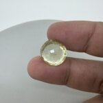 9.90 Carat/ 10.98 Ratti Natural Yellow Beryl Gemstone