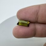 4.28 Carat/ 4.75 Ratti Natural Green Tourmaline Gemstone
