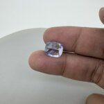 7.63 Carat/ 8.46 Ratti Natural Blue Sapphire/ Neelam Gemstone