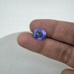 6.75 Carat/ 7.49 Ratti Natural Blue Sapphire/ Neelam Gemstone