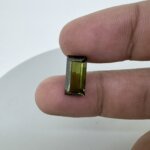 4.28 Carat/ 4.75 Ratti Natural Green Tourmaline Gemstone