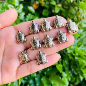 Natural Pyrite Tortoise