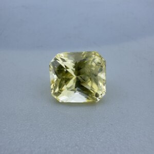5.55 Carat/ 6.16 Ratti Natural Yellow Sapphire/ Pukhraj Gemstone