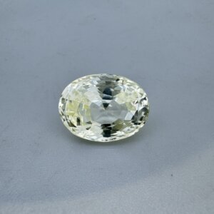 17.55 Carat/ 19.48 Ratti Natural Yellow Sapphire/ Pukhraj Gemstone